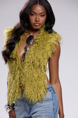 JAMEELA TOP IN GREEN