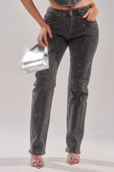 LETS GET IT RELAXED DENIM PANT
