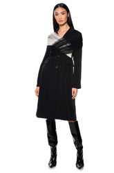 BALLETCORE ZIPPER FUNCTION TRENCH