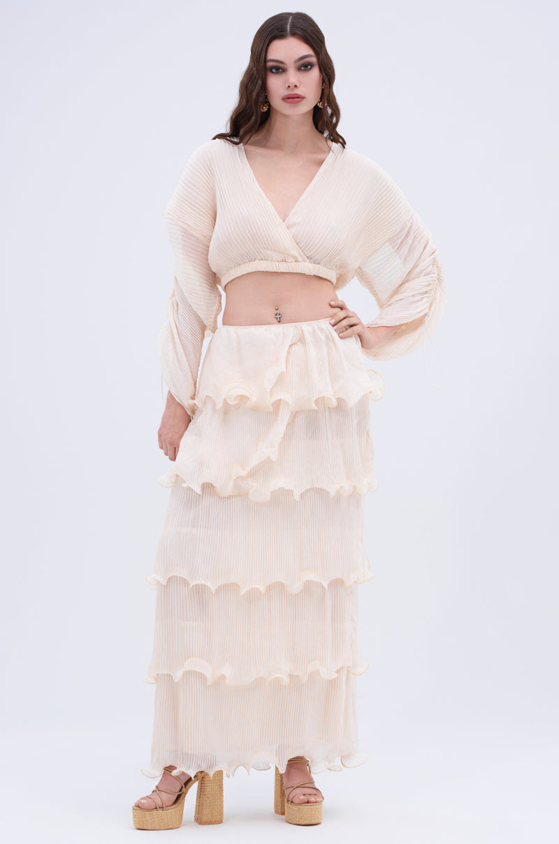 RUFFLE HEAVEN BLOUSE