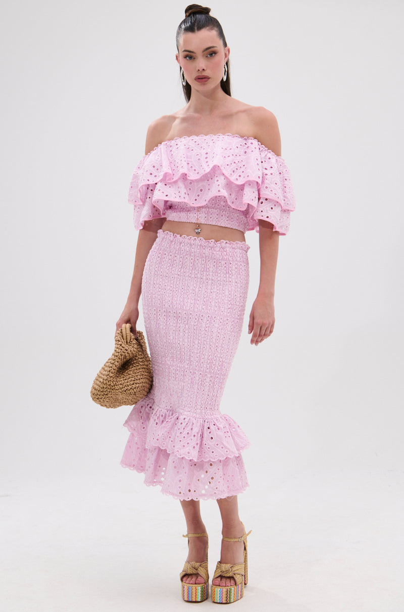LOLLI EYELET BLOUSE