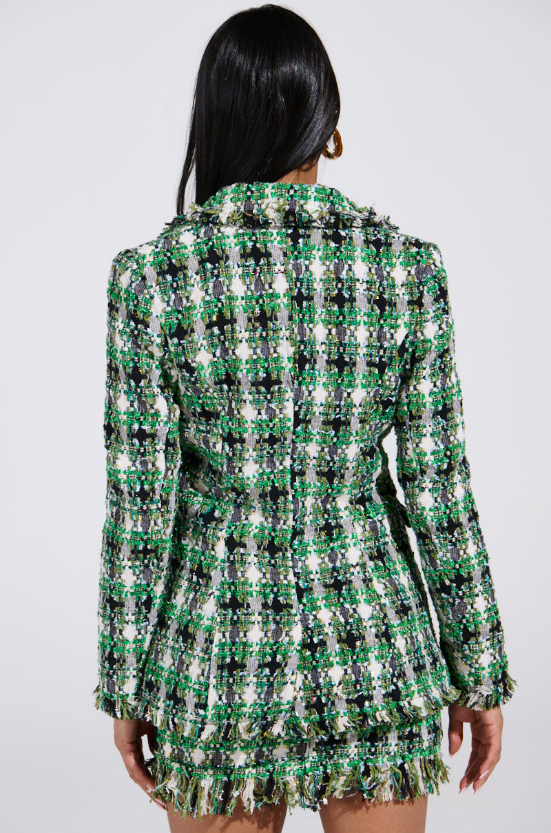 GEORGIA TWEED BLAZER