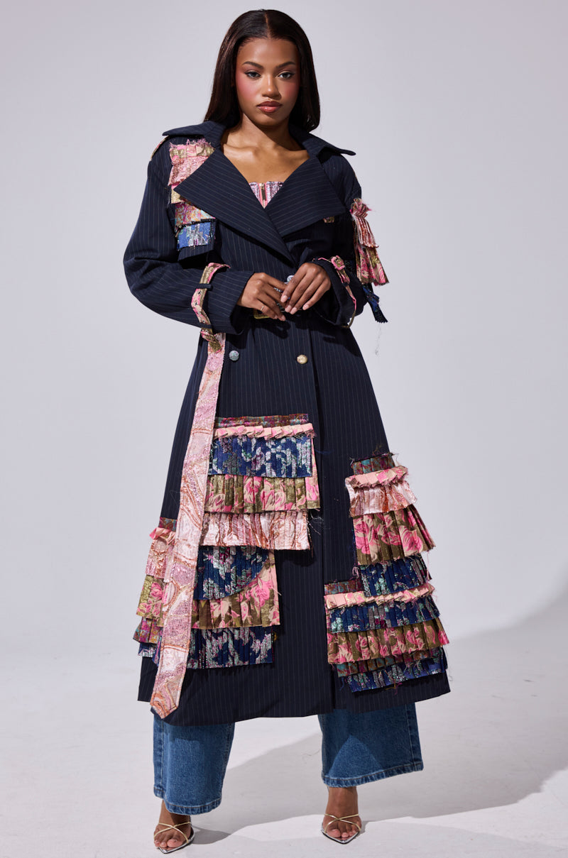 MAKE AN ENTRANCE PATCHWORK TRENCH