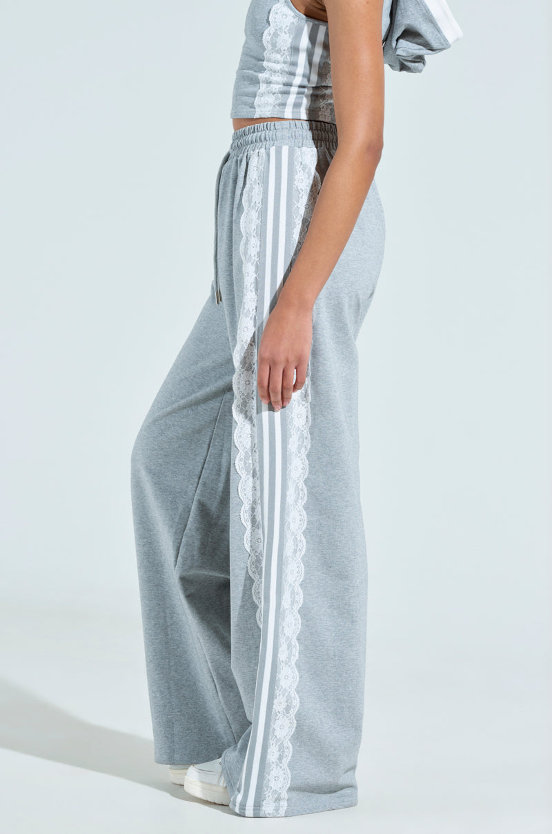 IN A LEAGUE OF MY OWN WIDE LEG JOGGER