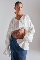 KELLY POPLIN BLOUSE