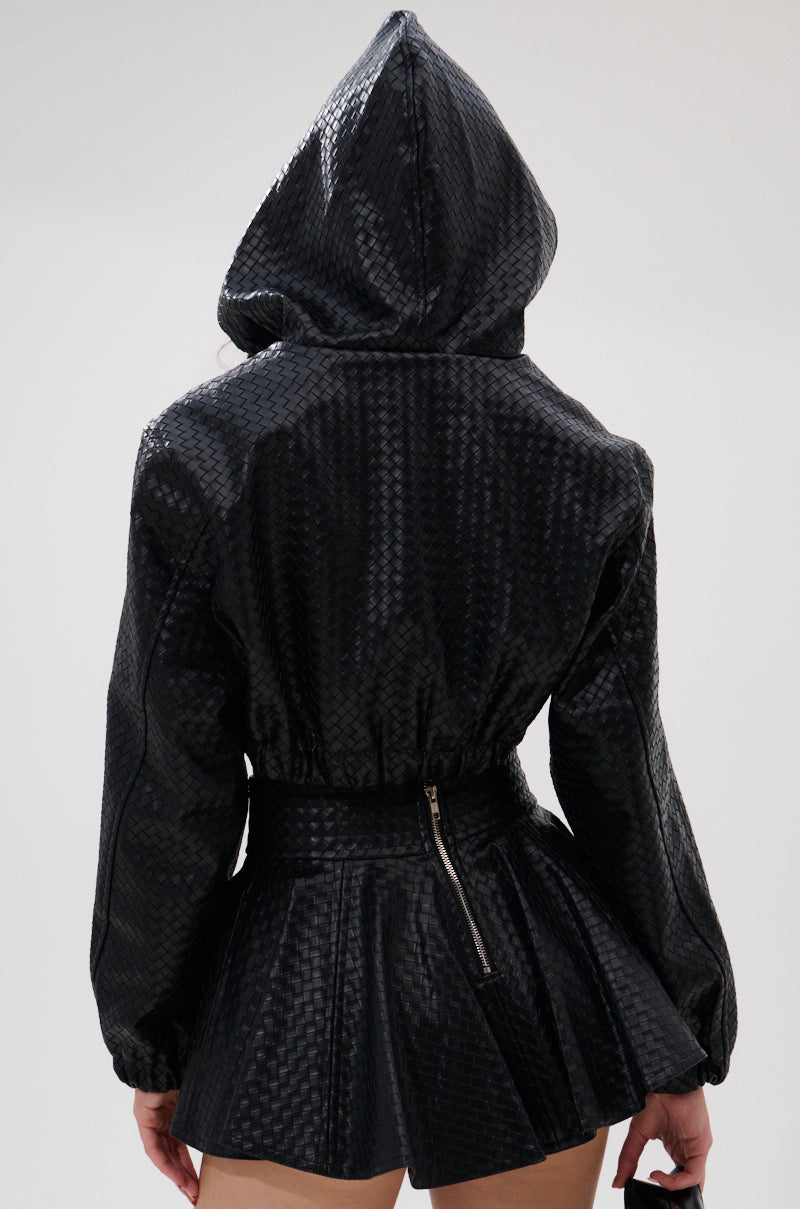 KYLIE HOODED BOMBER