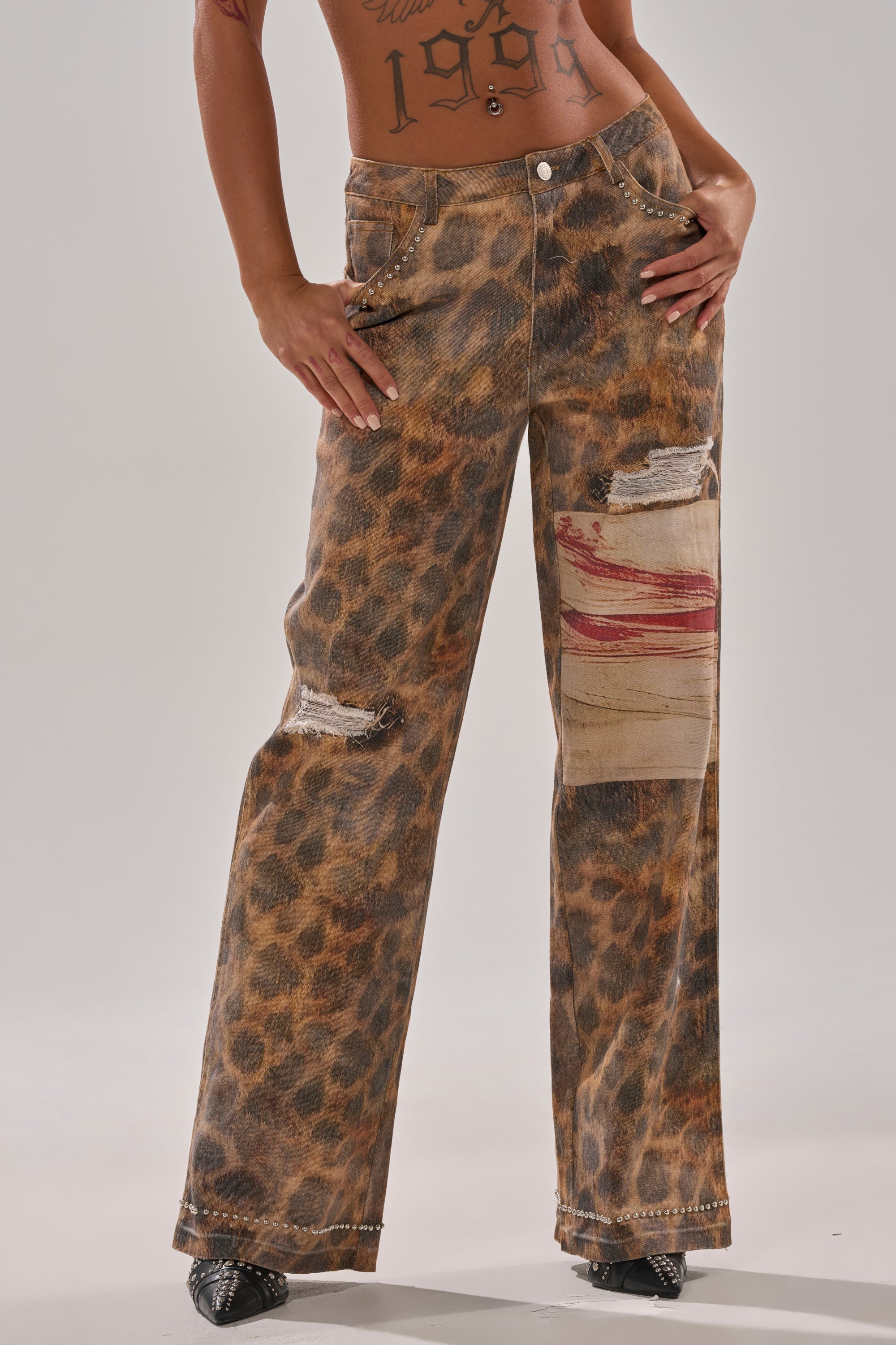 BACK OF MY MIND WIDE LEG DENIM