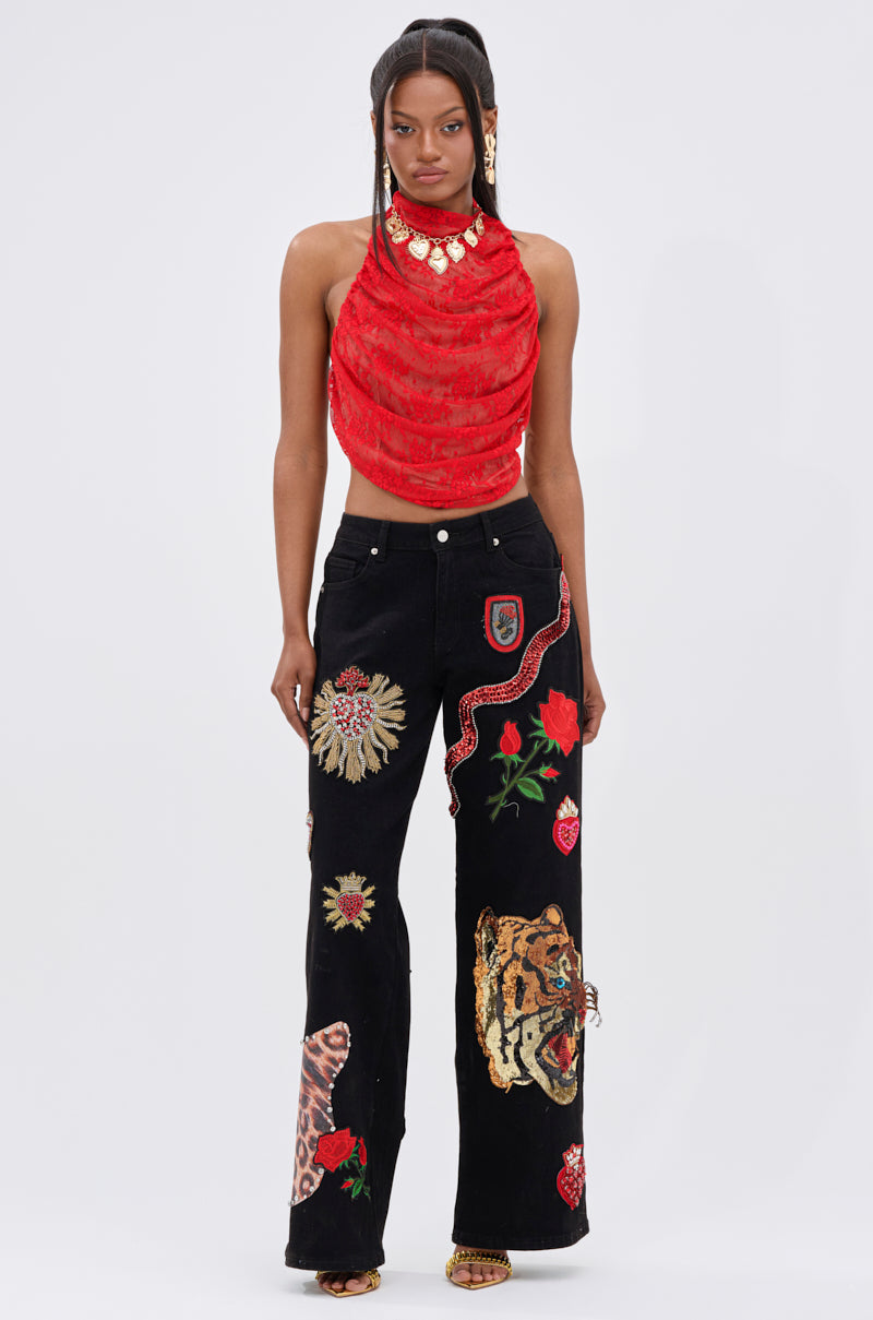 FIERCE DENIM PANT