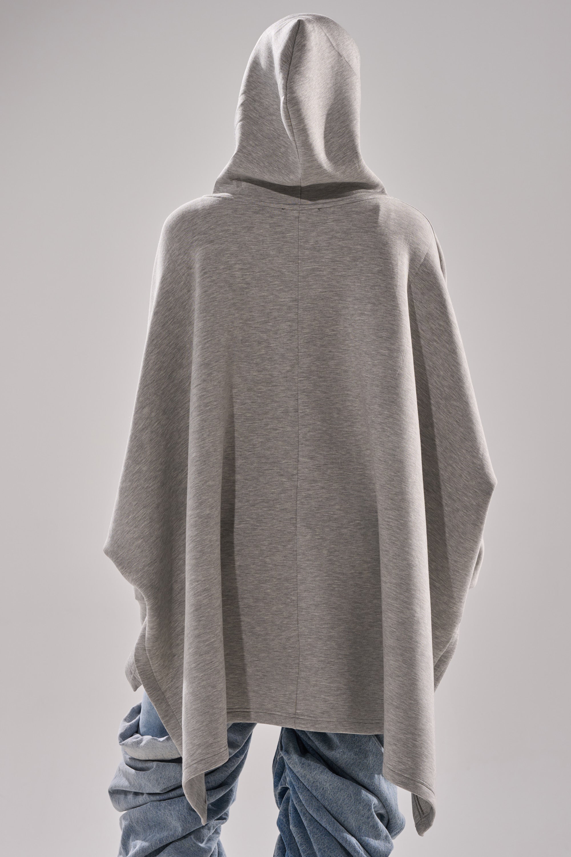 CREW LOVER OVERSIZED ZIP UP SWEATSHIRT