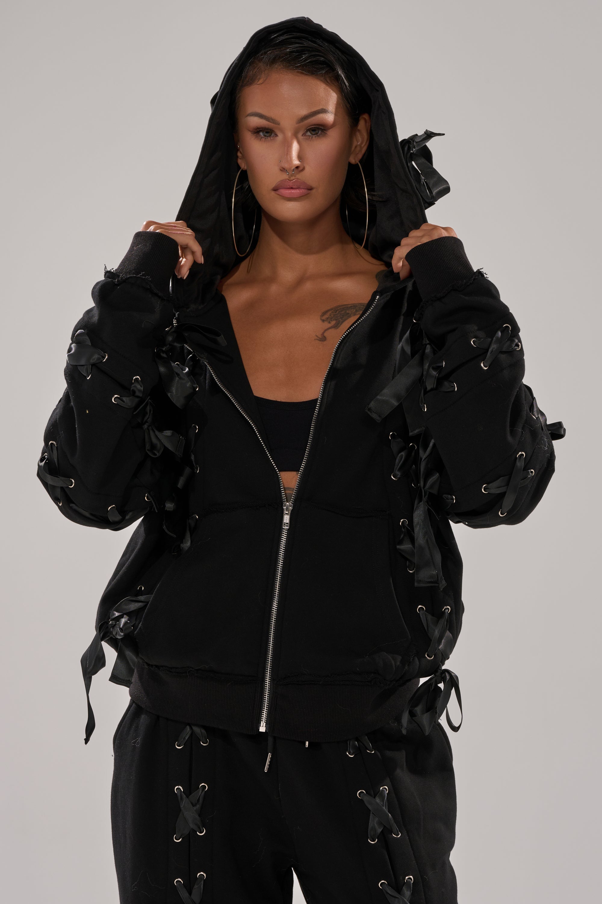 ALL LACED UP HOODIE