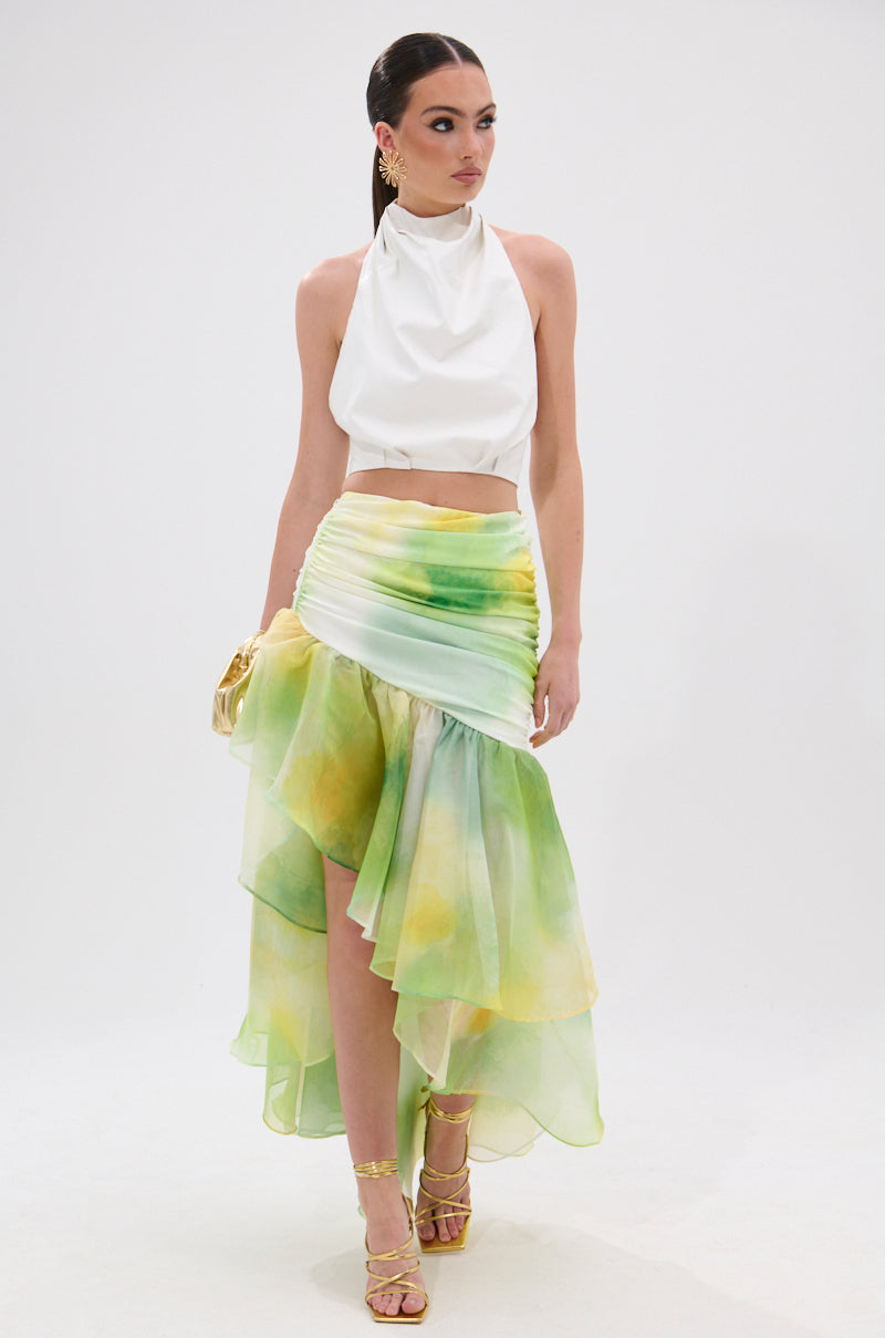 GOING NO WHERE HALTER BLOUSE