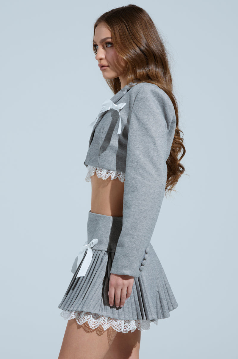MARLEY LACE TRIM BLAZER