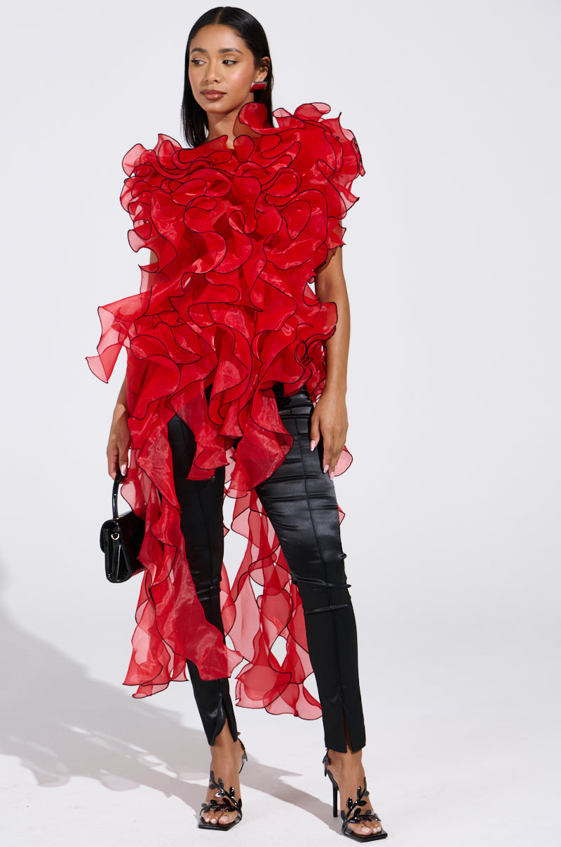 LOVER RUFFLE BLOUSE