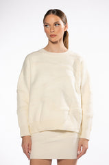 COMIN IN HOT CREW NECK SWEATER