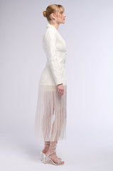 HOPELESS ROMANTIC FRINGE BLAZER DRESS