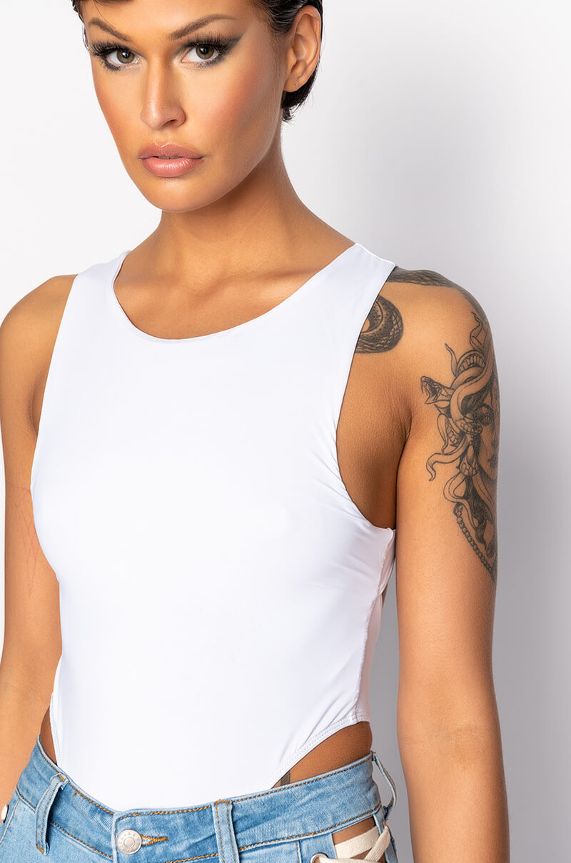 RACER BACK BODYSUIT